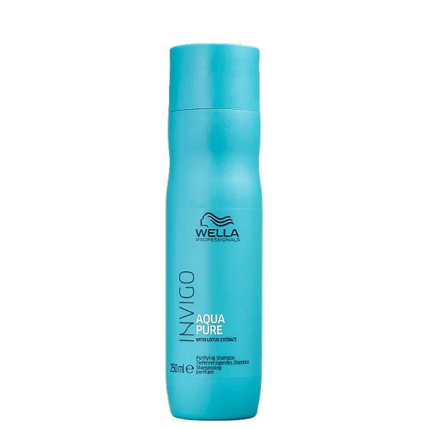 Shampoo Antirresíduos Invigo Aqua Pure Wella Professionals- 250ml