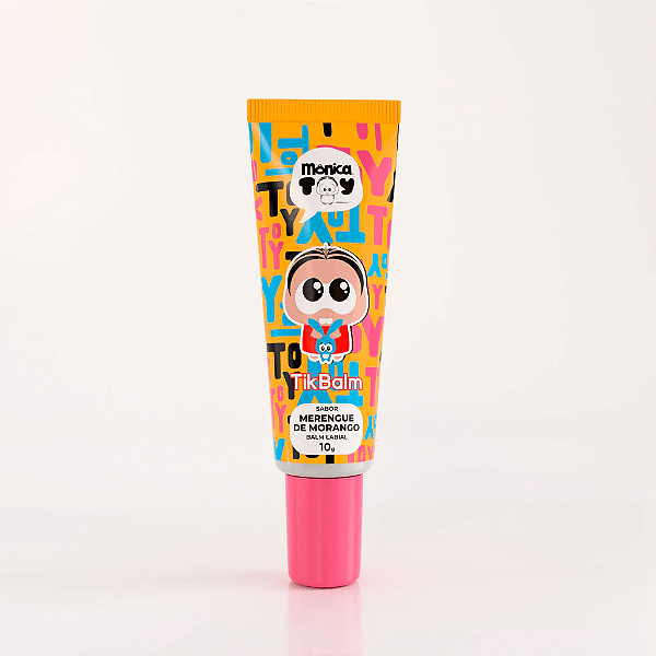 Balm Labial Merengue de Morango Mônica TikBalm - 10g