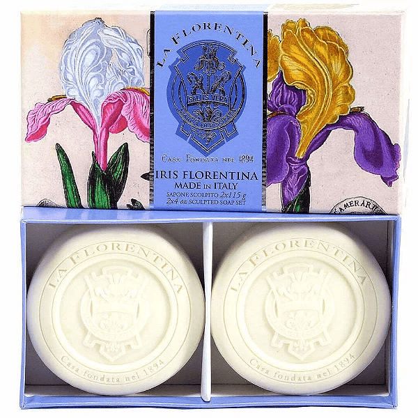 Kit Sabonete em Barra La Florentina Iris 2 x 115g