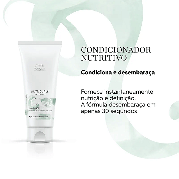 Condicionador Nutricurls Wella Professionals- 200ml