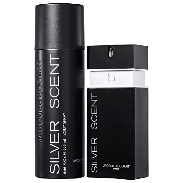Kit Silver Scent Eau de Toilette - Perfume Masculino 100ml + Body Spray 200ml