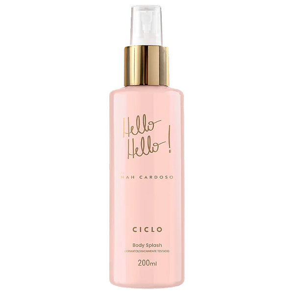 Body Splash Hello Hello Nah Cardoso Ciclo Cosméticos - 200ml
