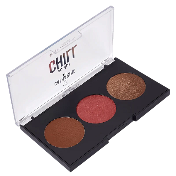 Paleta Trio Sculpt Chill  Cor 3 9g - Catharine Hill