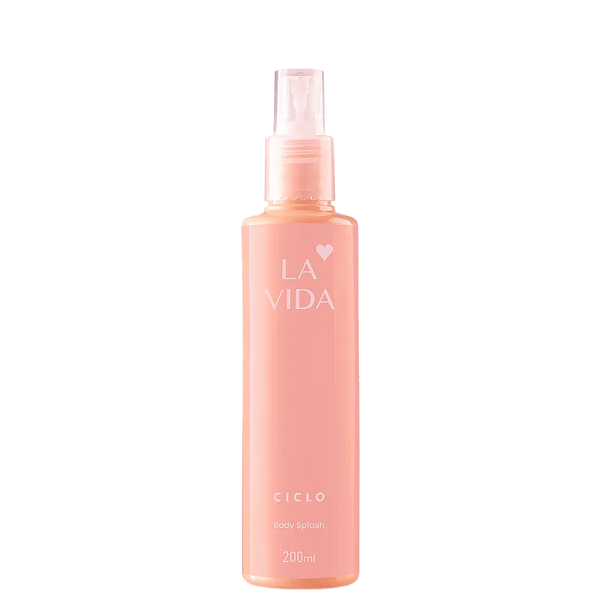Body Splash La Vida Ciclo Cosméticos - 200ml