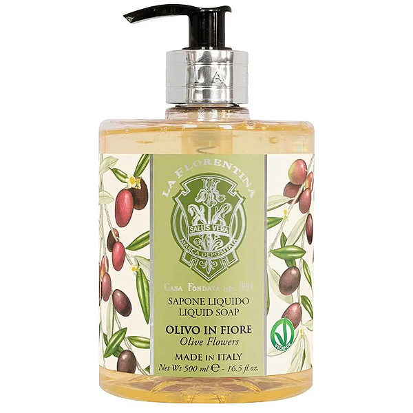 Sabonete Liquido para mãos La Florentina Olivo In Fiore 500ml
