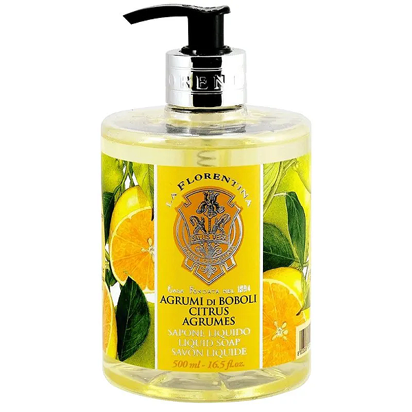 Sabonete Liquido  para mãos La Florentina Citrus 500ml