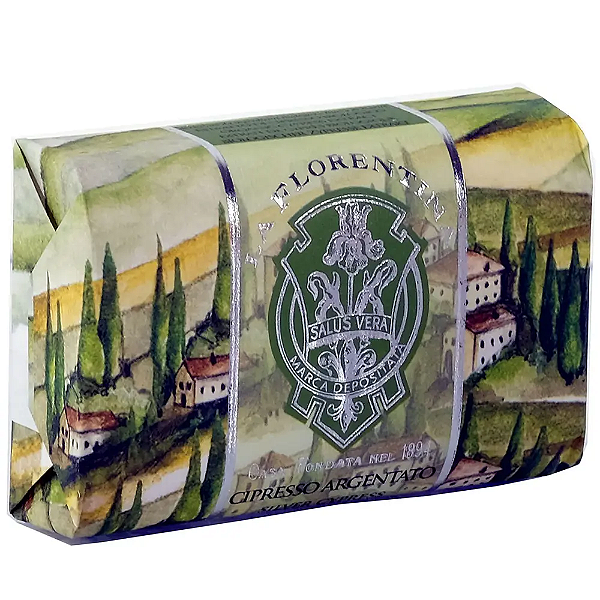 Sabonete barra La Florentina Cipresso Argentato 200g