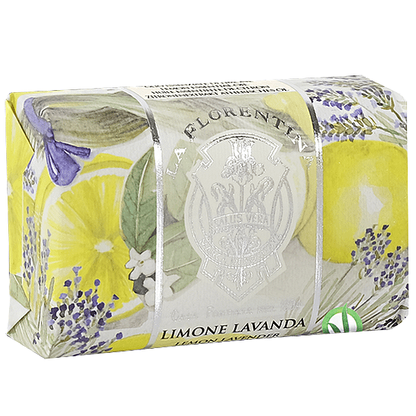 Sabonete barra La Florentina Limone Lavanda 200g