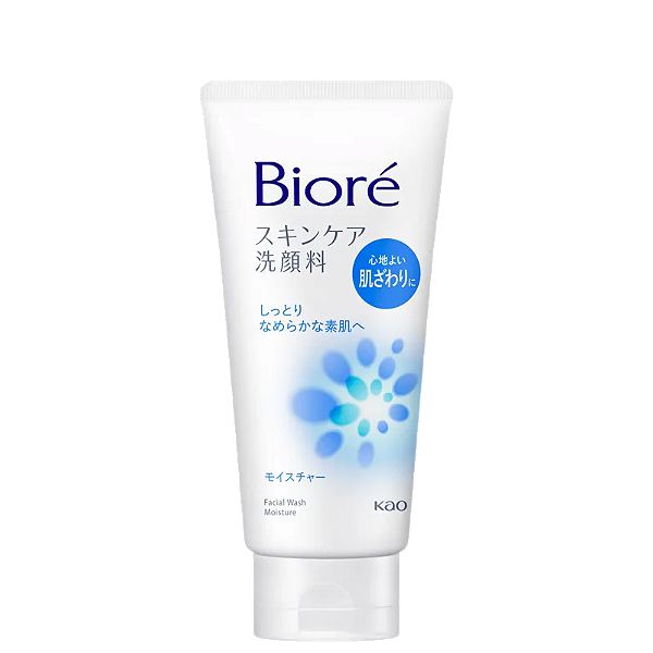 Sabonete de Limpeza Bioré Skincare Facial Wash Moisture 130G