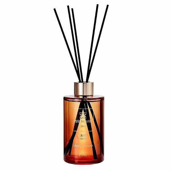 Difusor de Ambiente Warm Woods Essenciart 250ml