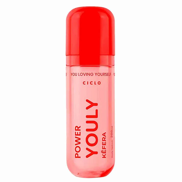 Body Splash Power Youly Kefera Ciclo Cosméticos - 200ml
