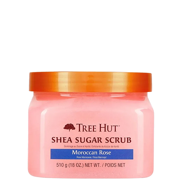 Esfoliante Corporal Tree Hut Moroccan Rose Shea Sugar Scrub 510g