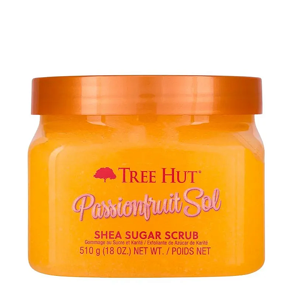 Esfoliante Corporal Tree Hut Passionfruit Sol Shea Sugar Scrub 510g