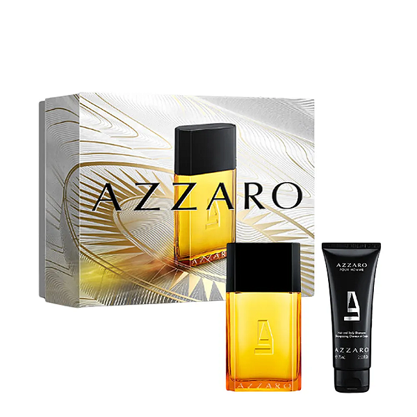 Kit Pour Homme Azzaro Masculino - Eau de Toilette 100ml + Gel de Banho 75ml