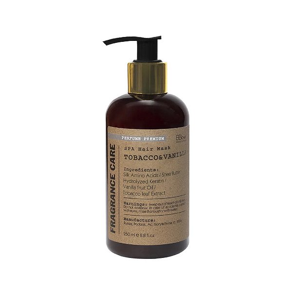 Máscara Spa Hair Tobacco & Vanilla BBOne - 250ml
