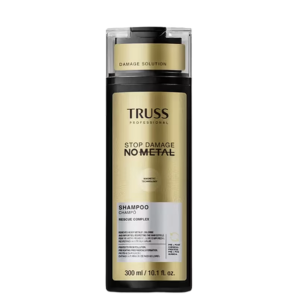 Shampoo Stop Damage No Metal 300ml Truss - 300ml