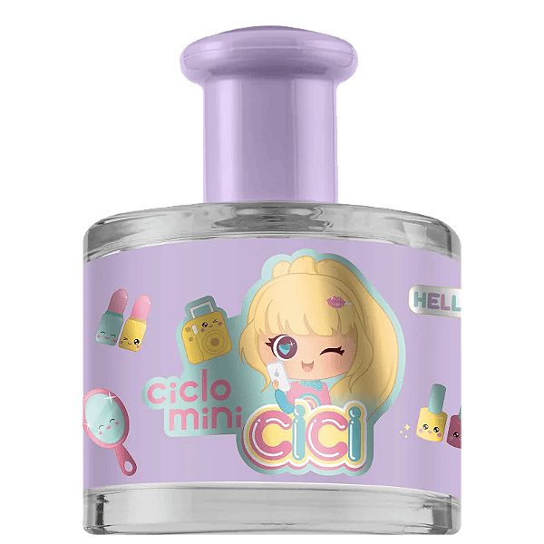 Cici Bela Ciclo Mini Ciclo Cosméticos Deo Colônia - Perfume Infantil 100ml