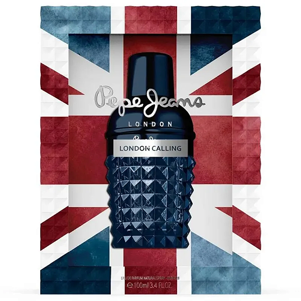 London Calling Pepe Jeans Eau de Parfum - Perfume Masculino 100ml