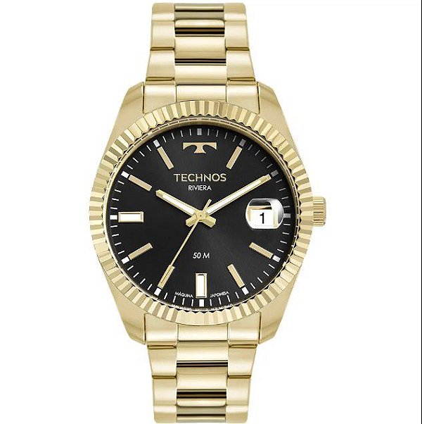 Relógio Masculino Technos Riviera Dourado 2415CHTDY/4P