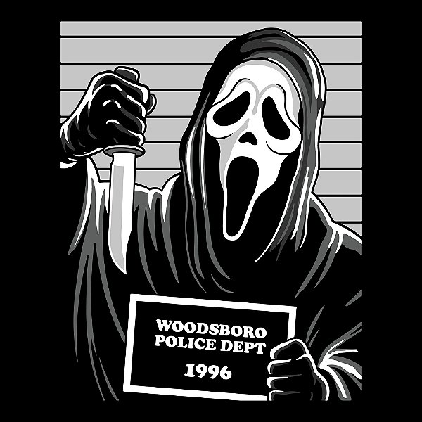 Camiseta - Ghostface Preso