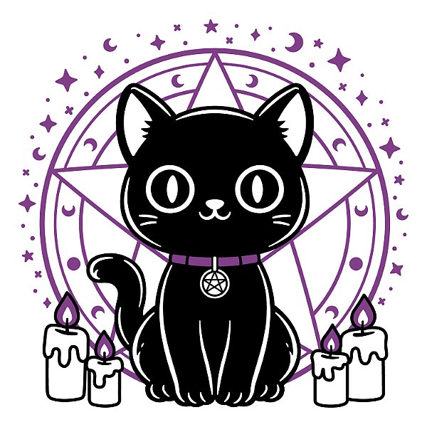 Camiseta - Gato Pentagrama 2.0
