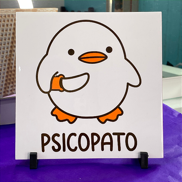 Placa de azulejo Psicopato