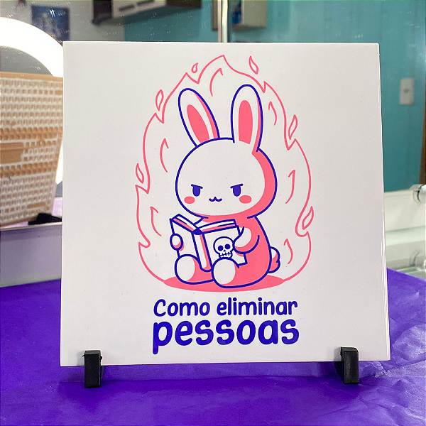Placa  de azulejo Como eliminar pessoas