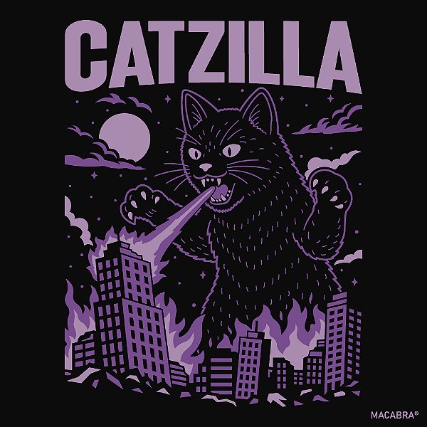 Camiseta - Catzilla