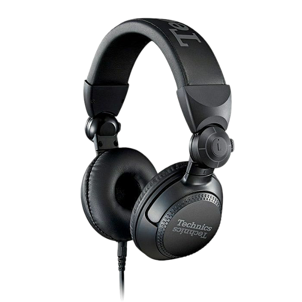 Fone Technics EAH-DJ1200 Black | Profissional | cabo destacável