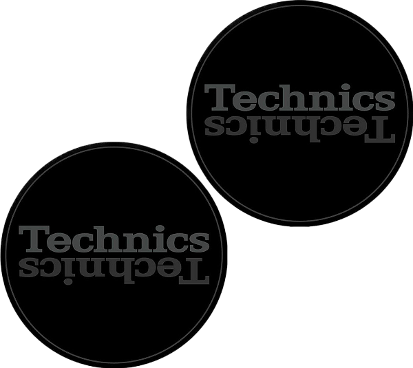 Slipmat Magma 12" mod. technics MK7 (cinza & preto) O PAR