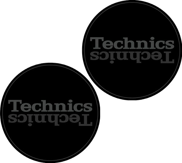 Slipmat Magma 12" mod. technics MK7 (cinza & preto) O PAR