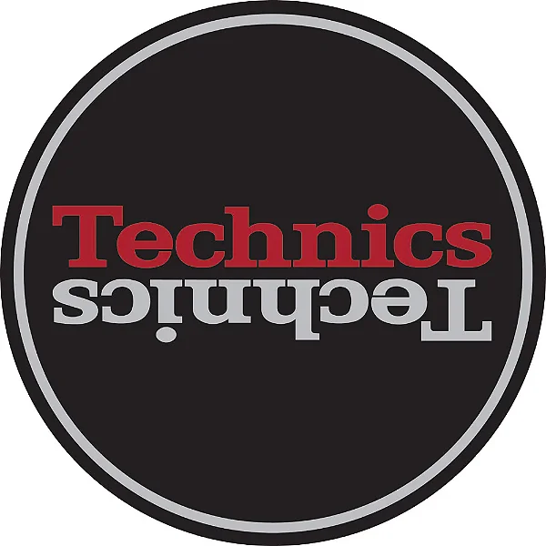 Slipmat Magma mod. Technics 12" (prata & vermelho) UNIDADE