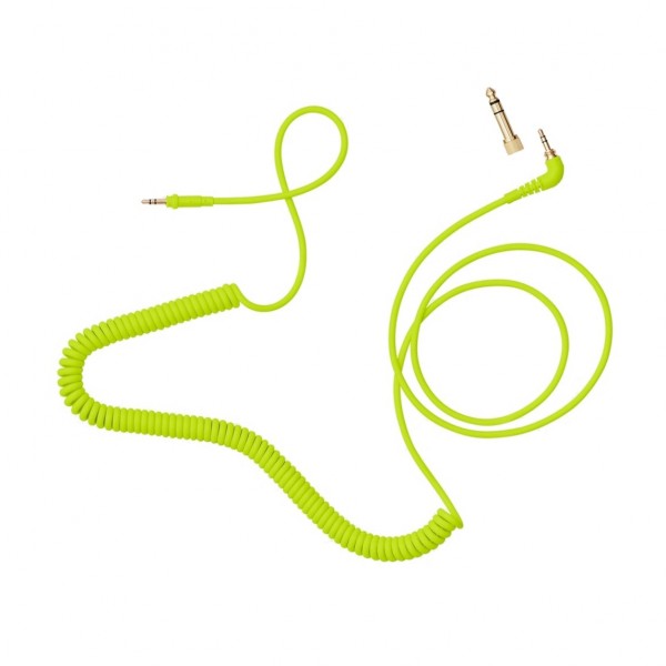 Cabo de reposição original para fone AIAIAI TMA-2 DJ (C18) neon yellow