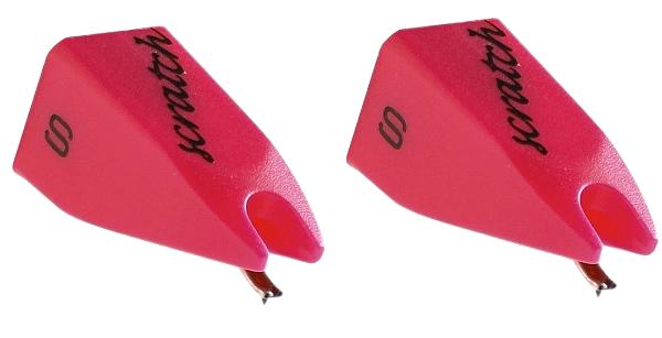 Agulha Ortofon Scratch MK1 | Reposição Original | Pink | Vinyl | O Par