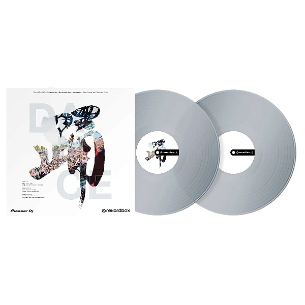 Vinyl Timecode Pioneer Recordbox (par) TRANSPARENTE