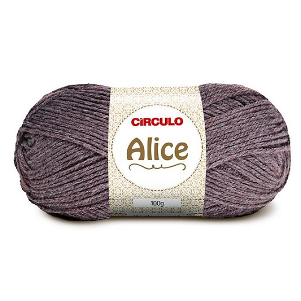 Lã Alice Círculo 100g 681 Lenha