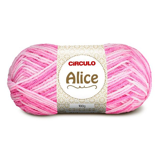 Lã Alice Círculo 100g 9719 Sensação