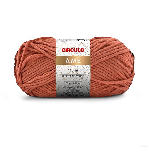 Lã Âme Círculo 100g 7370 Gruta