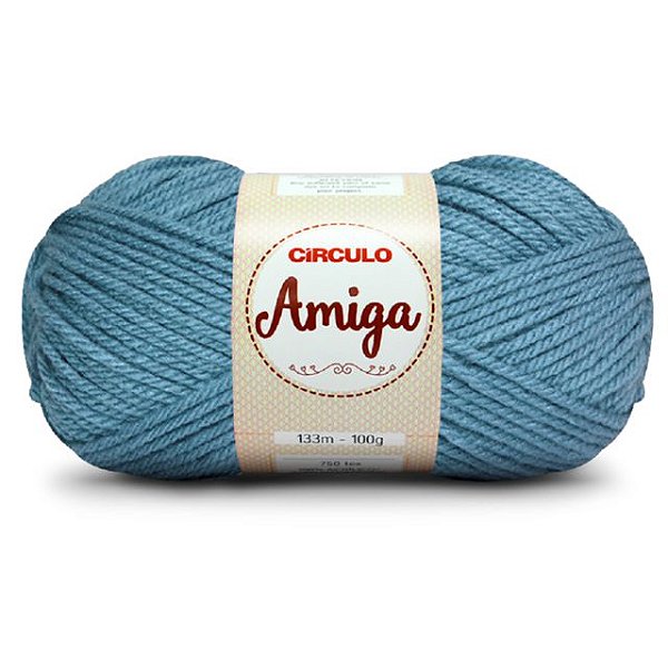 Lã  Amiga Círculo 100g 2930 Netuno