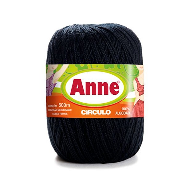 Linha Anne 500 Círculo 500m 8990 Preto
