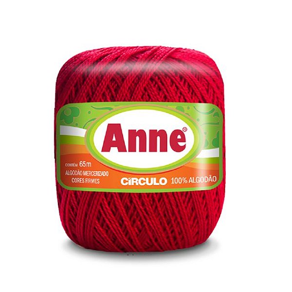 Linha Anne 65 Círculo 65m 3528 Carmim