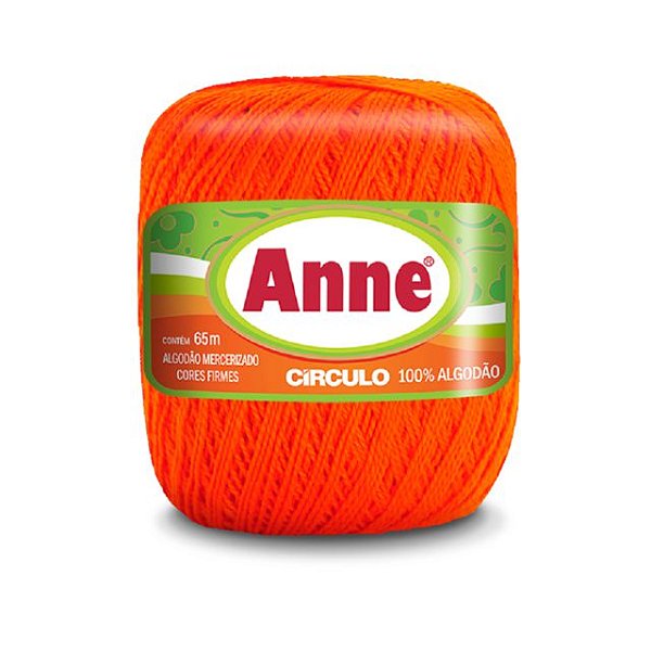 Linha Anne 65 Círculo 65m 4445 Tangerina