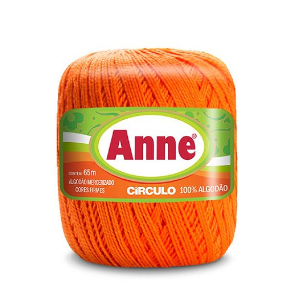 Linha Anne 65 Círculo 65m 4456 Laranja