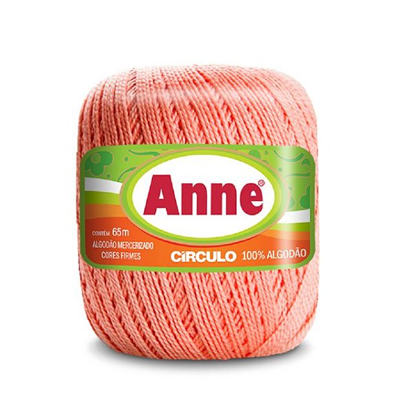 Linha Anne 65 Círculo 65m 4514 Pêssego