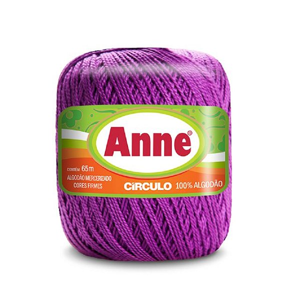 Linha Anne 65 Círculo 65m 6614 Alfazema
