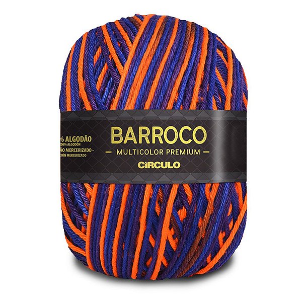 Barbante Barroco Multicolor Premium Círculo 226m 9901 Aurora