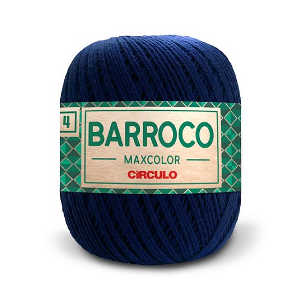 Barbante Barroco Maxcolor 4 Círculo 2856 Anil Profundo
