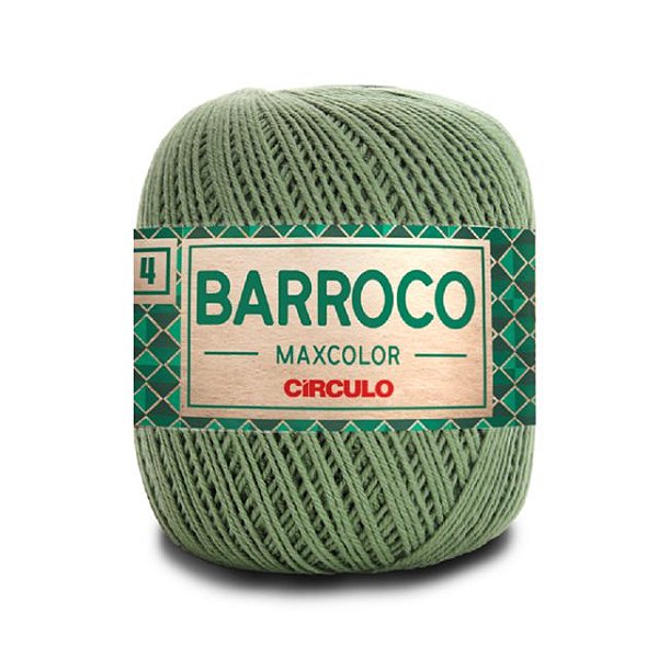 Barbante Barroco Maxcolor 4 Círculo 5718 Militar