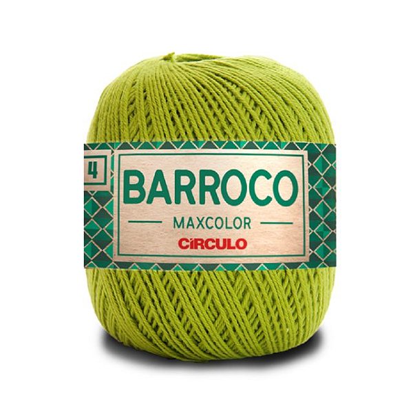 Barbante Barroco Maxcolor 4 Círculo 5800 Pistache