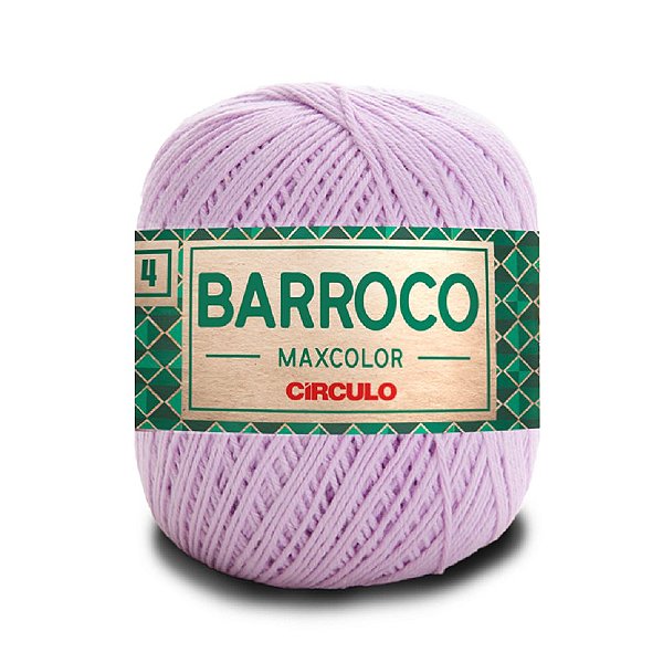 Barbante Barroco Maxcolor 4 Círculo 6006 Lilás Candy